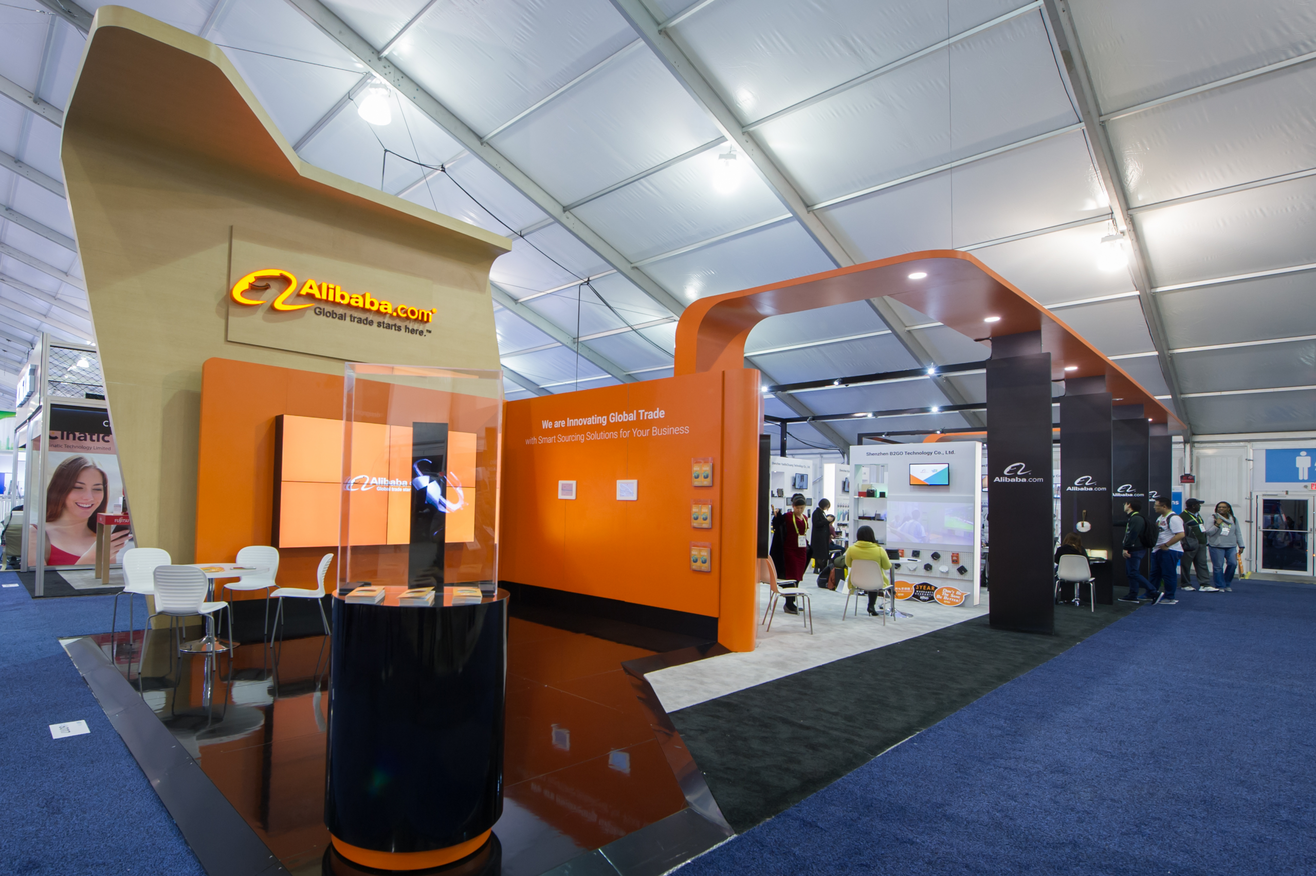 Alibaba.com Booth Experience at CES 2018